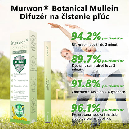 🇸🇰 Vysoko kvalitný slovenský výrobok s doručením v rámci krajiny 🥇 Murwon® bylinný inhalátor na čistenie pľúc 🍐 (👨‍⚕️ Účinná pomoc: kašeľ, zápal hrtana, krátenie dychu, hlieny, ucpaný nos, bronchitída, alergické príznaky a pľúcne ťažkosti) ❤️