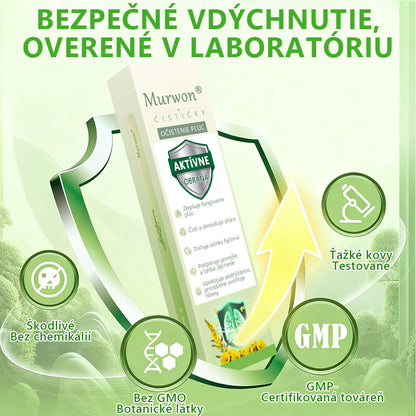 🇸🇰 Vysoko kvalitný slovenský výrobok s doručením v rámci krajiny 🥇 Murwon® bylinný inhalátor na čistenie pľúc 🍐 (👨‍⚕️ Účinná pomoc: kašeľ, zápal hrtana, krátenie dychu, hlieny, ucpaný nos, bronchitída, alergické príznaky a pľúcne ťažkosti) ❤️