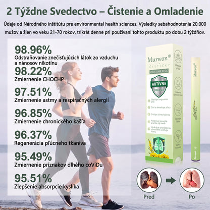 🇸🇰 Vysoko kvalitný slovenský výrobok s doručením v rámci krajiny 🥇 Murwon® bylinný inhalátor na čistenie pľúc 🍐 (👨‍⚕️ Účinná pomoc: kašeľ, zápal hrtana, krátenie dychu, hlieny, ucpaný nos, bronchitída, alergické príznaky a pľúcne ťažkosti) ❤️