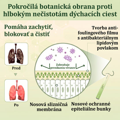 🇸🇰 Vysoko kvalitný slovenský výrobok s doručením v rámci krajiny 🥇 Murwon® bylinný inhalátor na čistenie pľúc 🍐 (👨‍⚕️ Účinná pomoc: kašeľ, zápal hrtana, krátenie dychu, hlieny, ucpaný nos, bronchitída, alergické príznaky a pľúcne ťažkosti) ❤️